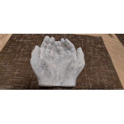 Hände Hand Home-Deco Handmade Farbe: Weiß & Black